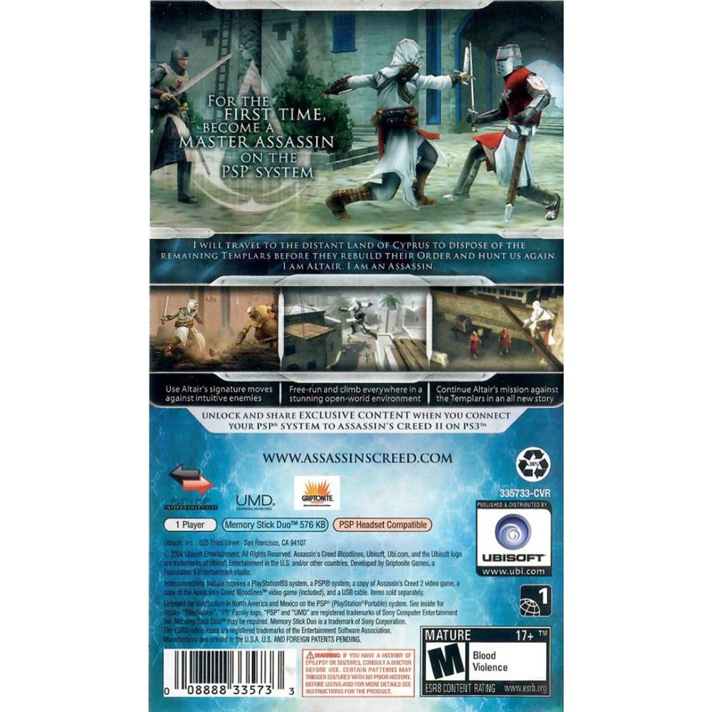 Assassin's Creed: Bloodlines - Psp (Seminovo)
