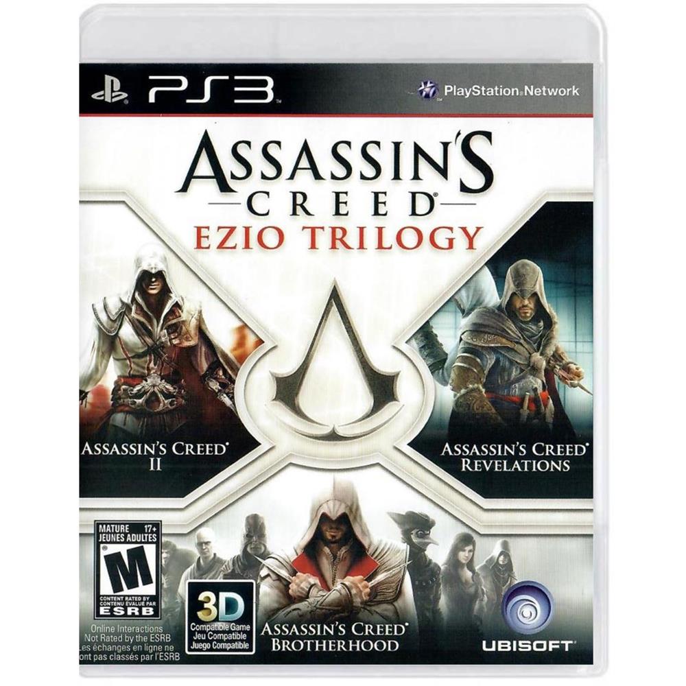 Assassins Creed Ezio Trilogy – Ps3 #1** (Riscos) Assassins Creed Ezio Trilogy - Ps3 #1** (Riscos)