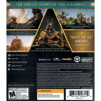 Assassins Creed Origins - Xbox One (Usado)