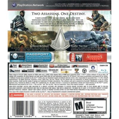 Assassins Creed Revelations - Ps3 (Seminovo)