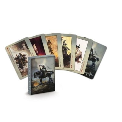 Baralho Colecionável Frank Frazetta Death Dealer – Dark Horse Deluxe – 52 Cartas + 2 Curingas