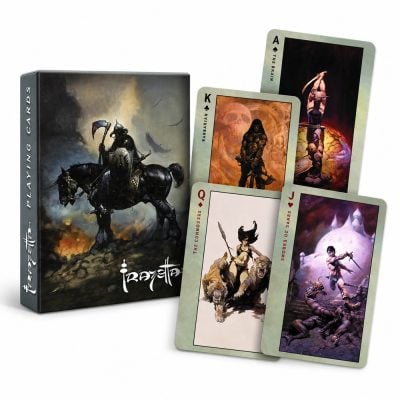 Baralho Colecionável Frank Frazetta Death Dealer – Dark Horse Deluxe – 52 Cartas + 2 Curingas
