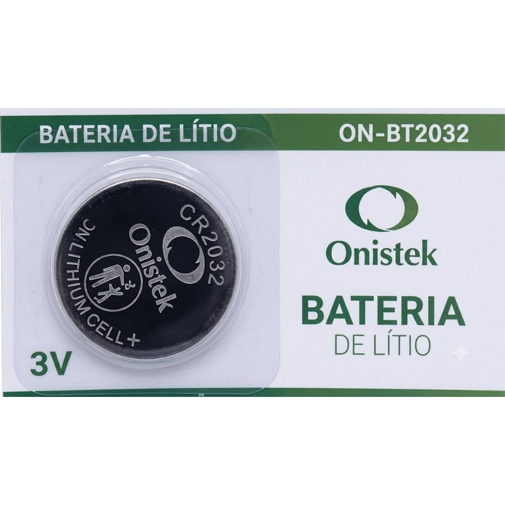 Bateria Cr2032 Lithium 3V Onistek Bateria Cr2032 Lithium 3V Onistek