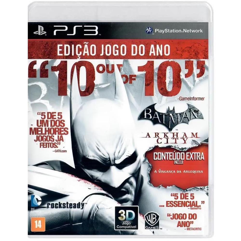 Batman Arkham City Edição Jogo Do Ano – Ps3 (Usado) Batman Arkham City Edição Jogo Do Ano - Ps3 (Usado)