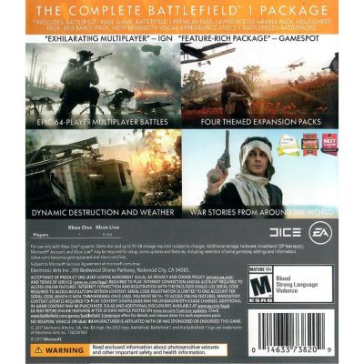 Battlefield 1 - Xbox One (Usado)