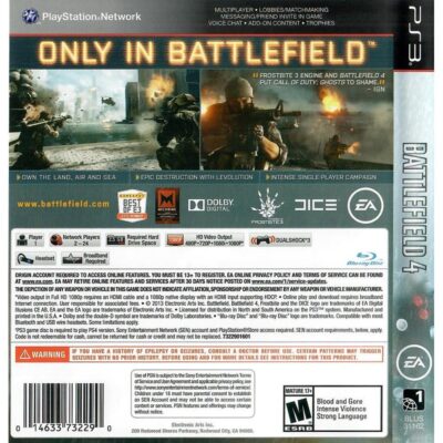 Battlefield 4 - Ps3 (Usado)
