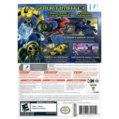 Ben 10 Ultimate Alien Cosmic Destruction - Nintendo Wii (Usado) (Mancha) (Sem Manual)