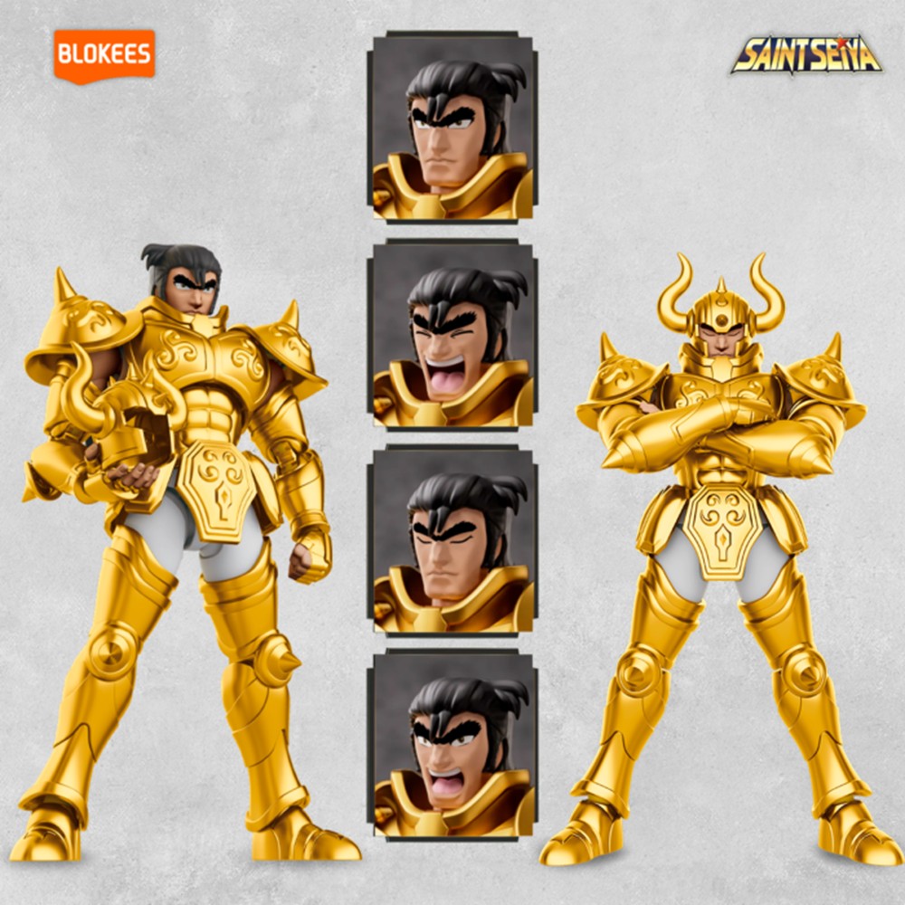 Blokees Aldebaran De Touro Champion Class 06 - Boneco Cavaleiros Do Zodíaco Saint Seiya