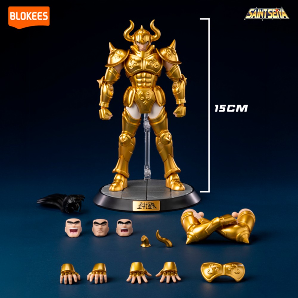 Blokees Aldebaran De Touro Champion Class 06 - Boneco Cavaleiros Do Zodíaco Saint Seiya