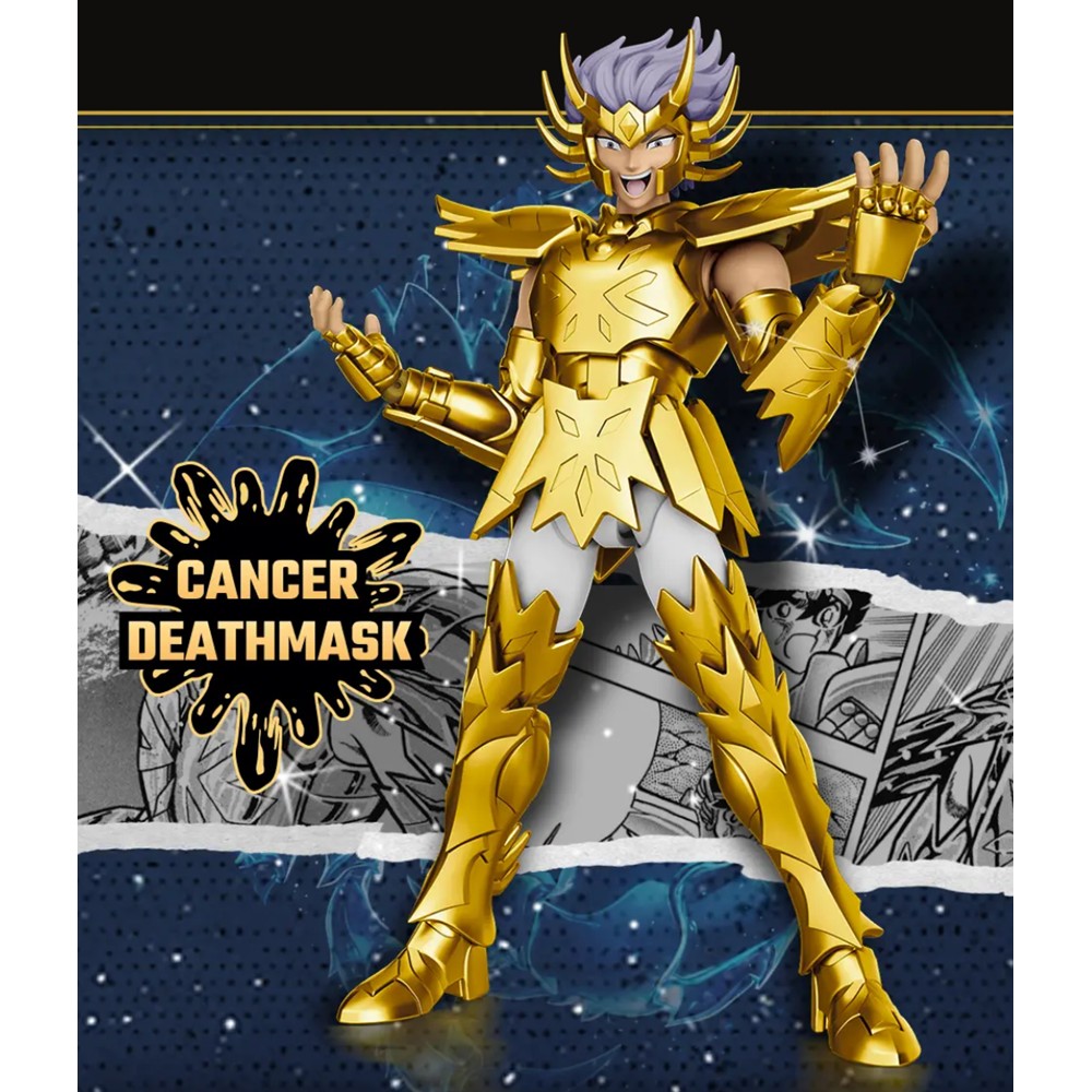 Blokees Máscara Da Morte De Câncer Champion Class 11 - Boneco Cavaleiros Do Zodíaco Saint Seiya