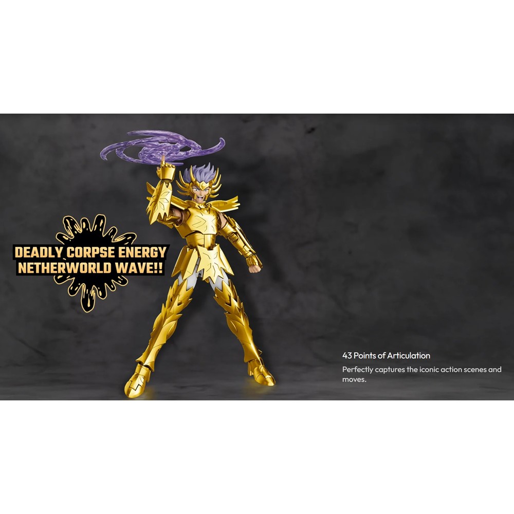 Blokees Máscara Da Morte De Câncer Champion Class 11 - Boneco Cavaleiros Do Zodíaco Saint Seiya