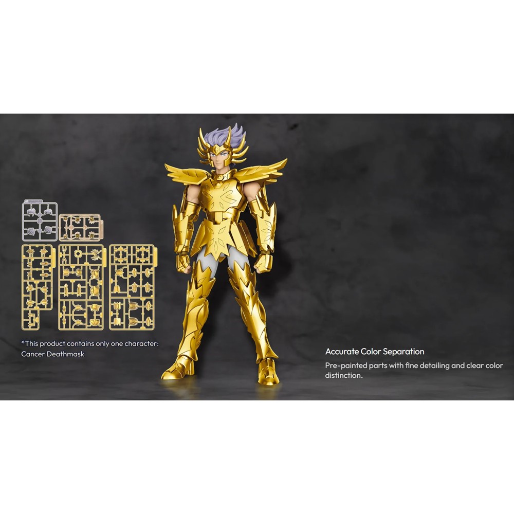 Blokees Máscara Da Morte De Câncer Champion Class 11 - Boneco Cavaleiros Do Zodíaco Saint Seiya