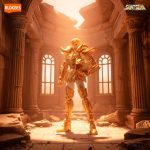 Blokees Mu De Áries Champion Class 01 - Boneco Cavaleiros Do Zodíaco Saint Seiya