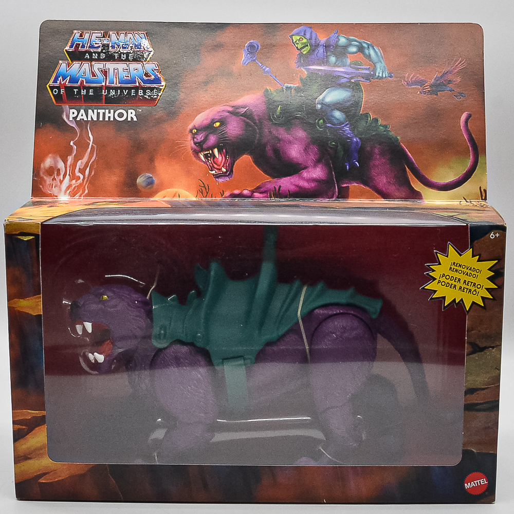 Boneco Panthor Pantera Do Esqueleto Mattel Masters Of The Universe Origins