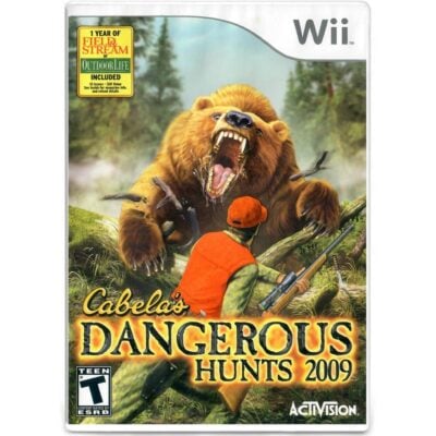 Cabelas Dangerous Hunts 2009 - Nintendo Wii (Usado)