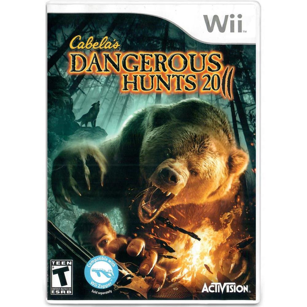 Cabelas Dangerous Hunts 2011 – Nintendo Wii (Usado) Cabelas Dangerous Hunts 2011 - Nintendo Wii (Usado)