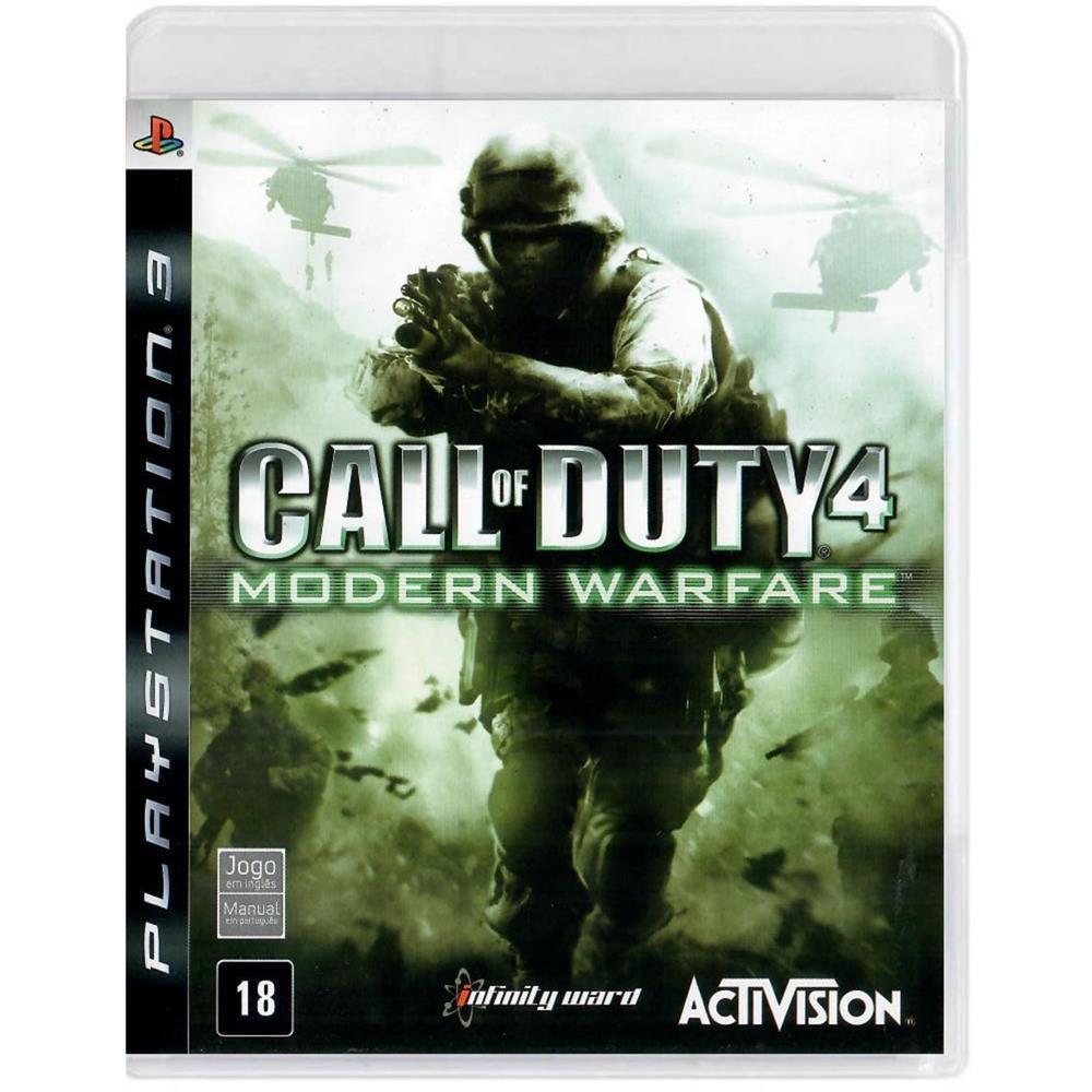 Call Of Duty 4 Modern Warfare – Ps3 (Usado) Call Of Duty 4 Modern Warfare - Ps3 (Usado)
