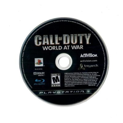 Call Of Duty World At War - Ps3 (Usado) (Somente O Disco)