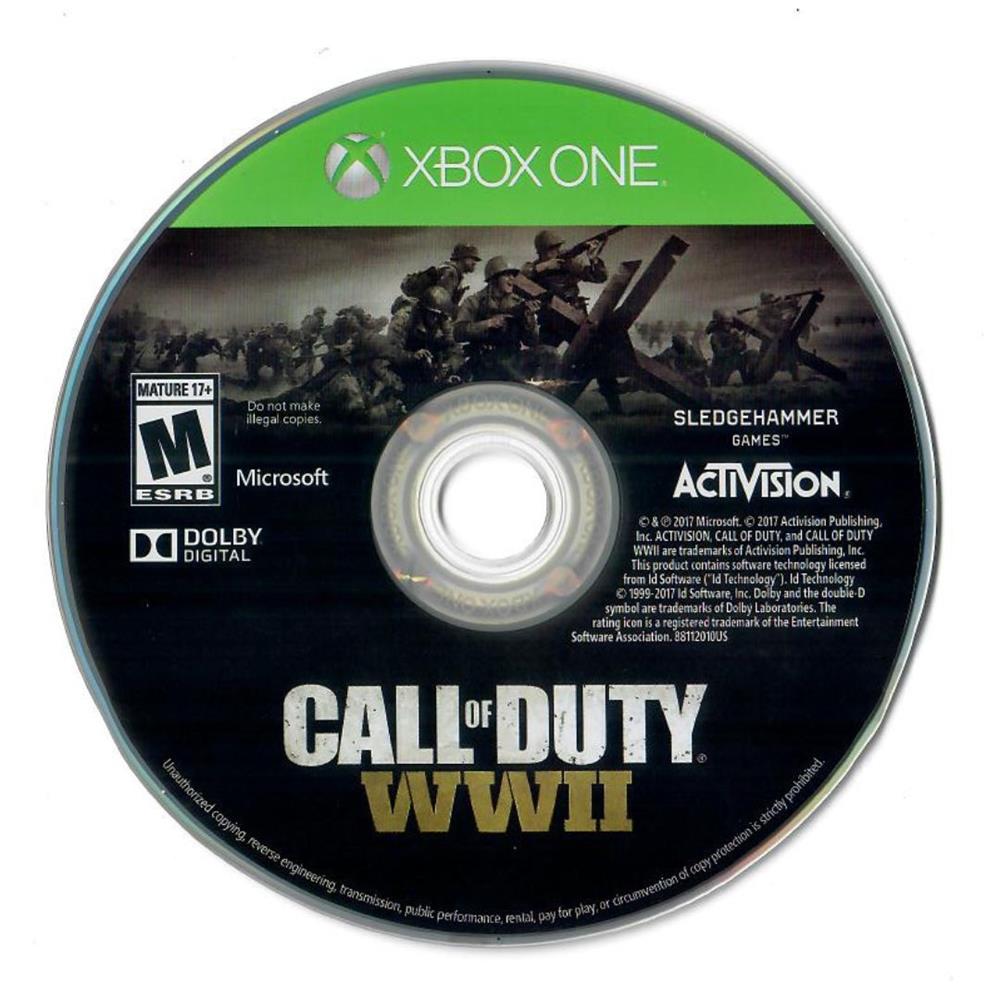 Call Of Duty Wwii – Xbox One (Usado) (Mancha) (Somente O Disco) Call Of Duty Wwii - Xbox One (Usado) (Mancha) (Somente O Disco)