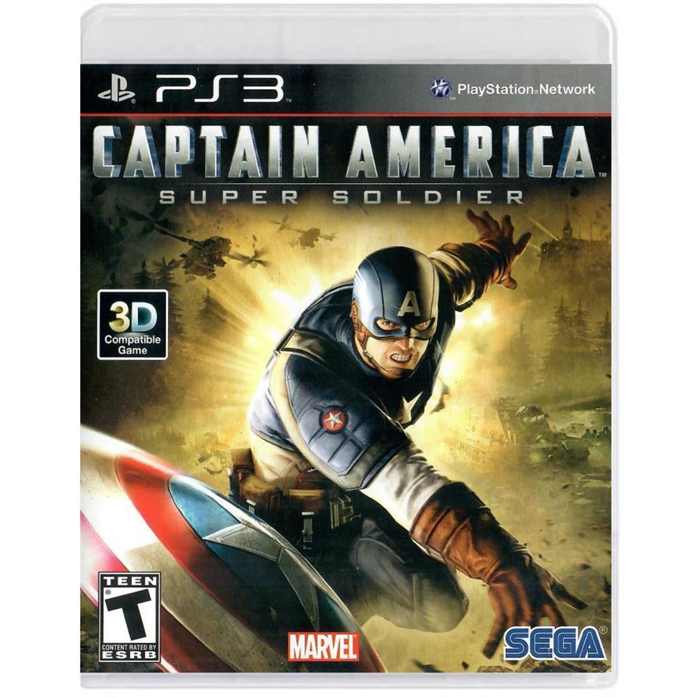 Captain America Super Soldier – Ps3 (Seminovo) Captain America Super Soldier - Ps3 (Seminovo)