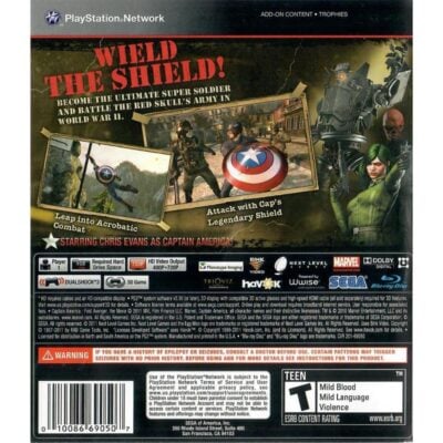Captain America Super Soldier - Ps3 (Seminovo)