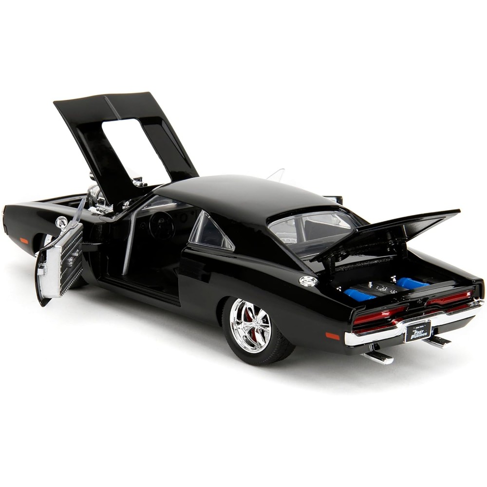 Carrinho Miniatura Jada 1:24 1970 Dodge Charger - Velozes E Furiosos