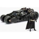 Carrinho Miniatura Jada 1:24 Batmobile Tumbler Com Batman - The Dark Knight