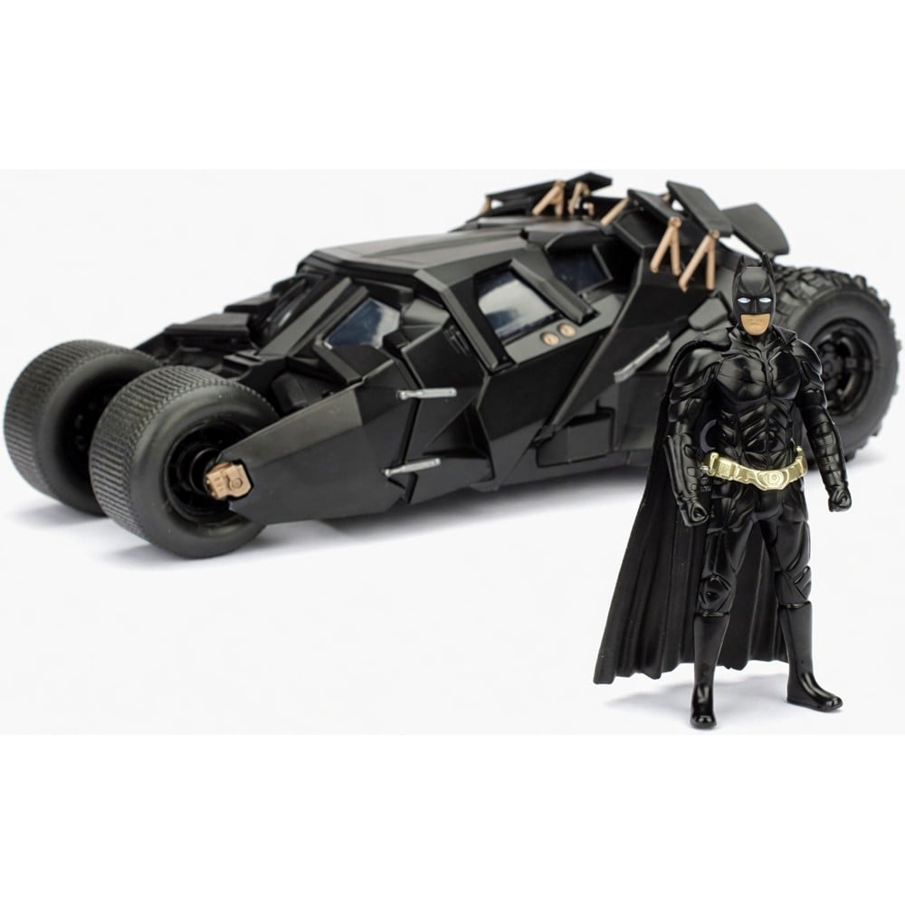 Carrinho Miniatura Jada 1:24 Batmobile Tumbler Com Batman - The Dark Knight Carrinho Miniatura Jada 1:24 Batmobile Tumbler Com Batman - The Dark Knight