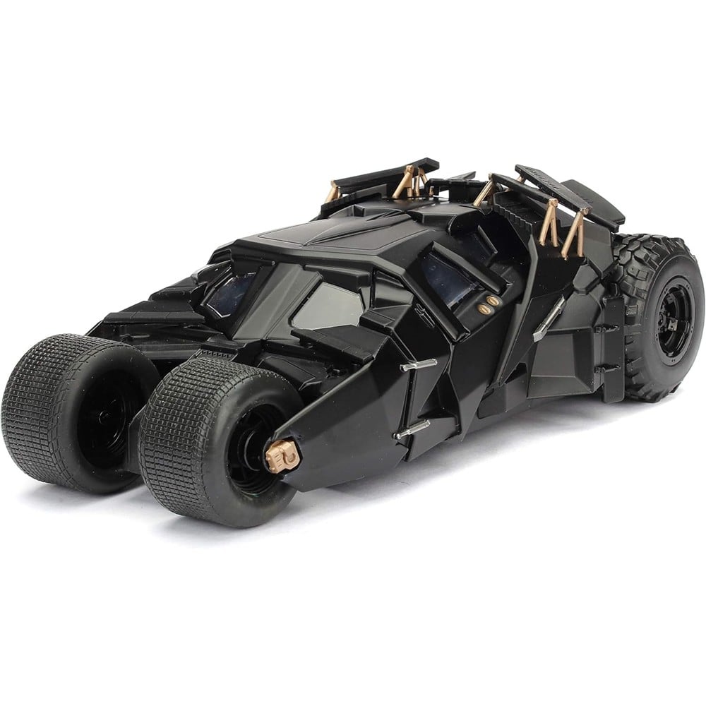 Carrinho Miniatura Jada 1:24 Batmobile Tumbler Com Batman - The Dark Knight