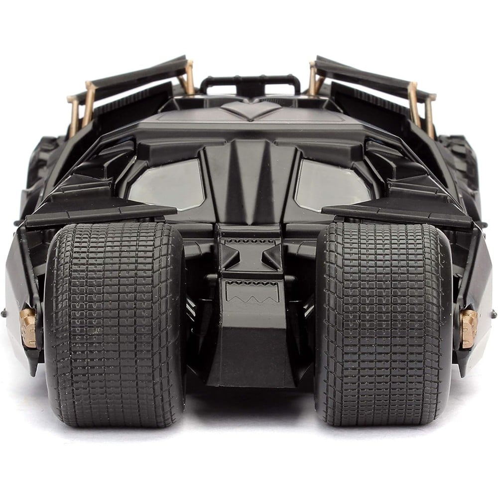 Carrinho Miniatura Jada 1:24 Batmobile Tumbler Com Batman - The Dark Knight
