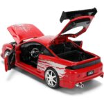 Carrinho Miniatura Jada 1:24 Brian’S Mitsubishi Eclipse Vermelho Remix - Velozes E Furiosos Carrinho Miniatura Jada 1:24 Brian’S Mitsubishi Eclipse Vermelho Remix - Velozes E Furiosos