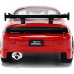 Carrinho Miniatura Jada 1:24 Brian’S Mitsubishi Eclipse Vermelho Remix - Velozes E Furiosos Carrinho Miniatura Jada 1:24 Brian’S Mitsubishi Eclipse Vermelho Remix - Velozes E Furiosos