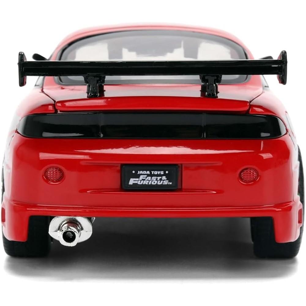 Carrinho Miniatura Jada 1:24 Brian’S Mitsubishi Eclipse Vermelho Remix - Velozes E Furiosos