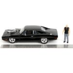 Carrinho Miniatura Jada 1:24 Dodge Charger R/T Com Boneco Dom – Velozes E Furiosos Carrinho Miniatura Jada 1:24 Dodge Charger R/T Com Boneco Dom - Velozes E Furiosos