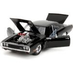 Carrinho Miniatura Jada 1:24 Dodge Charger R/T Com Boneco Dom – Velozes E Furiosos Carrinho Miniatura Jada 1:24 Dodge Charger R/T Com Boneco Dom - Velozes E Furiosos