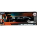 Carrinho Miniatura Jada 1:24 Dodge Charger R/T Com Boneco Dom – Velozes E Furiosos Carrinho Miniatura Jada 1:24 Dodge Charger R/T Com Boneco Dom - Velozes E Furiosos