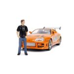Carrinho Miniatura Jada 1:24 Toyota Supra 1995 Mk4 Com Boneco Brian – Velozes E Furiosos Carrinho Miniatura Jada 1:24 Toyota Supra 1995 Mk4 Com Boneco Brian - Velozes E Furiosos