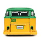 Carrinho Miniatura Jada 1:24 Vw Kombi 1962 Com Boneco Leonardo - Tartarugas Ninja Carrinho Miniatura Jada 1:24 Vw Kombi 1962 Com Boneco Leonardo - Tartarugas Ninja