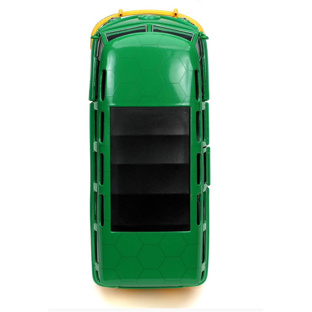 Carrinho Miniatura Jada 1:24 Vw Kombi 1962 Com Boneco Leonardo - Tartarugas Ninja