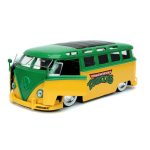 Carrinho Miniatura Jada 1:24 Vw Kombi 1962 Com Boneco Leonardo - Tartarugas Ninja Carrinho Miniatura Jada 1:24 Vw Kombi 1962 Com Boneco Leonardo - Tartarugas Ninja