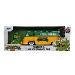 Carrinho Miniatura Jada 1:24 Vw Kombi 1962 Com Boneco Leonardo - Tartarugas Ninja Carrinho Miniatura Jada 1:24 Vw Kombi 1962 Com Boneco Leonardo - Tartarugas Ninja