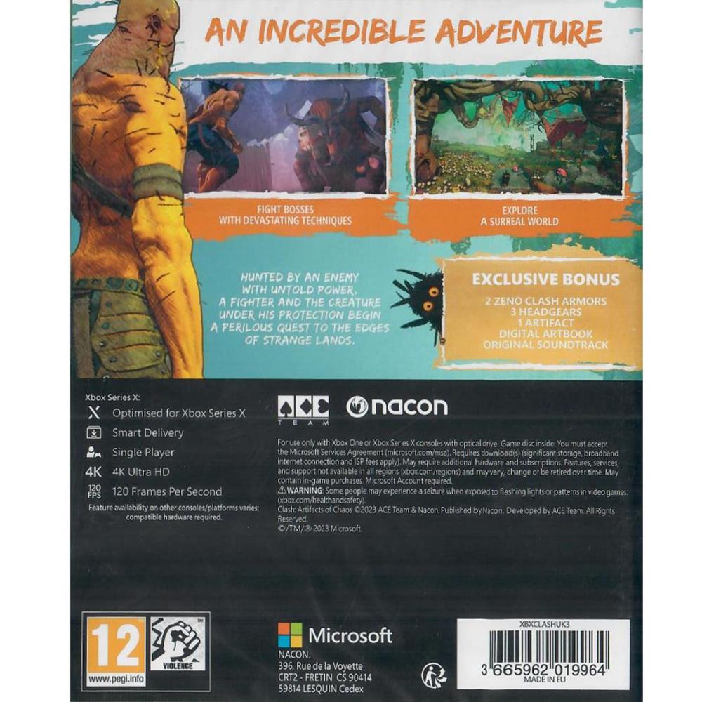 Clash Artifacts Of Chaos Zeno Edition - Xbox Series X Xbox One (Novo) (Europeu)