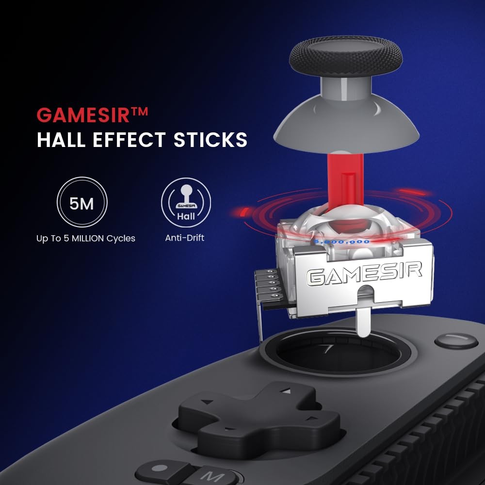 Controle Sem Fio Gamesir G8 Plus Bluetooth Hall Effect Para Celular, Switch, Switch 2 E Pc