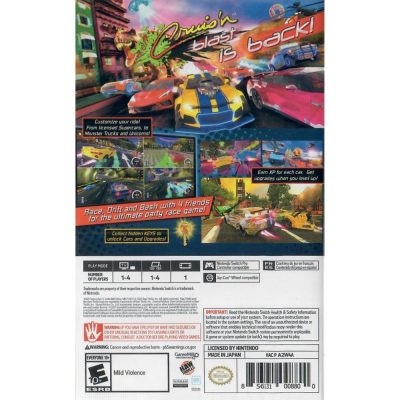 Cruis'n Blast - Nintendo Switch (Novo)