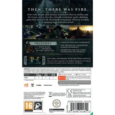 Dark Souls Remastered - Nintendo Switch (Seminovo)