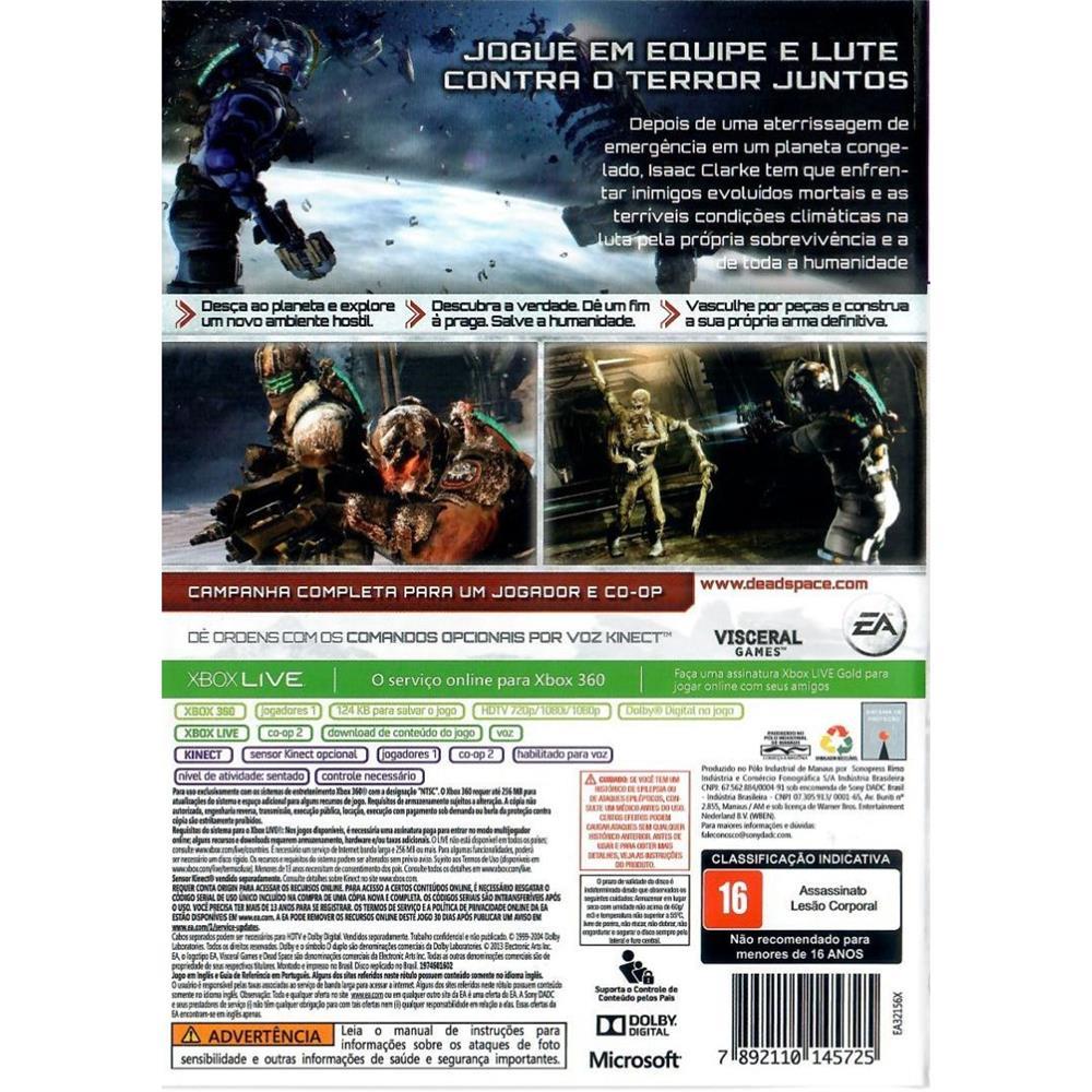Dead Space 3 - Xbox 360 (Usado) (Sem Manual)