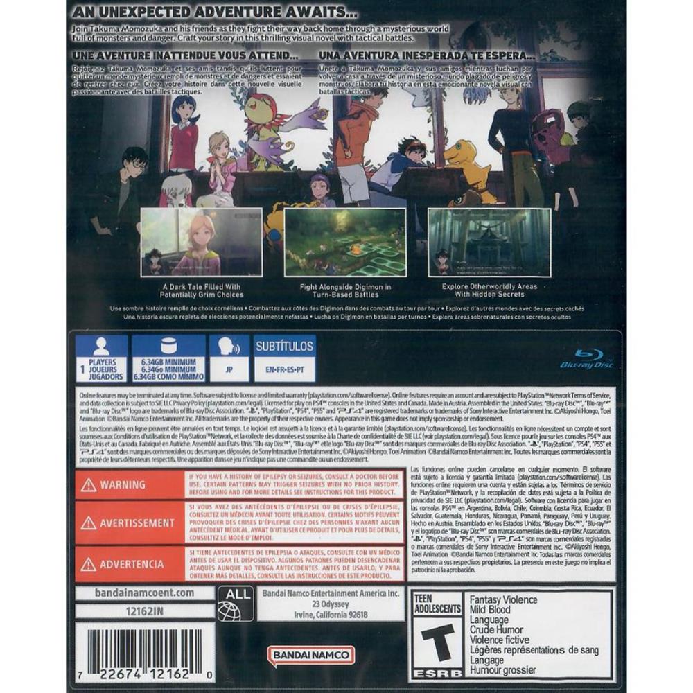 Digimon Survive - Ps4 (Novo)
