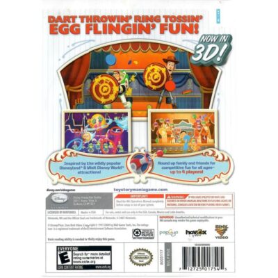 Disney Toy Story Mania - Nintendo Wii #2 (Capa)