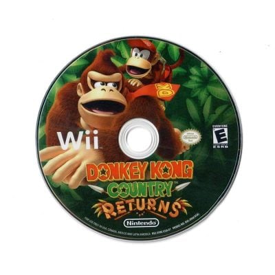 Donkey Kong Country Returns - Nintendo Wii (Usado) (Somente O Disco)