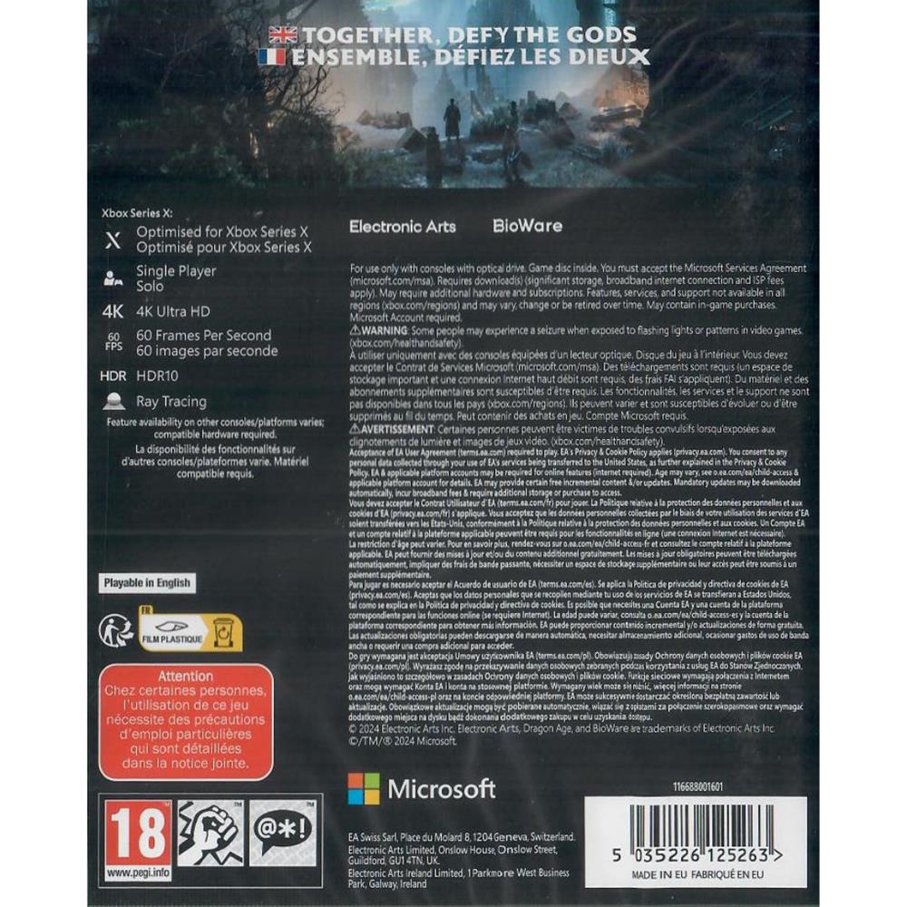 Dragon Age The Veilguard - Xbox Series X (Novo) (Europeu)